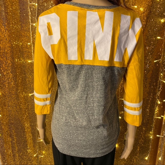 PINK 🎀 by Victoria Secret Baseball Tee ⚾️ - Picture 5 of 6
